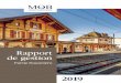 Rapport de gestion - MOB – compagnie du chemin de fer 