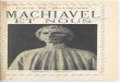 Machiavel et nous