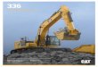 Product Brochure for 336 Hydraulic Excavator, AFXQ2358-00
