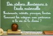Des ateliers Montessori à - Académie de Créteil