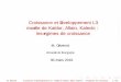 Croissance et Développement L3 modèle de Kaldor, Allain 