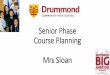 Senior Course Planning - WordPress.com