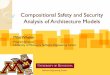 Compositional Safety and Security Analysis of Architecture 