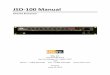 JSD-100 Manual - QSC