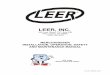 Leer Merch Manual-1070005 Rev 06-14
