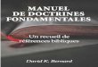 MANUEL DE DOCTRINES FONDAMENTALES