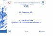 UE Ossature R2-1 « Evaluation des Systèmes à Evénements 