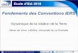 Fondements des Conventions IERS - obs-mip.fr
