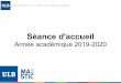 Session accueil 2019 - mastic.ulb.ac.be