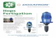Hops Fertigation - Dilution Solutions