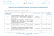 Programme prévisionnel des Commissions de Normalisation 