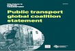 Public transport global coalition statement