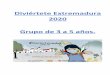 Diviértete Extremadura 2020 Grupo de 3 a 5 años