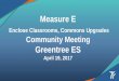 Measure E – Enclose Classrooms Site Logistics Meeting 