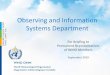 Observing and Information Systems Department