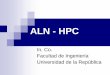 ALN - HPC - fing.edu.uy