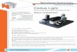 Datasheet Certus Light - Entry Level Scannig Probe Microscope