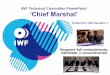 IWF Technical Committee PowerPoint „Chief Marshal‟