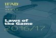 Laws of the Game 2016/17