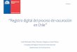“Registro digital del proceso de vacunación en Chile”