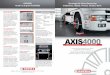 AXIS4000 Tecnologia de Ultima Generacion versatil y de