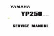 Yamaha 1996 YP250 Service Manual - 49ccScoot.Com