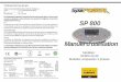Q916320-1 SP800 User Guide v9 FRA - H2eaux