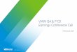 VMW Q4FY21 Earnings Conference Call