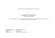 Department ofInformation Systems ResearchProposal by 