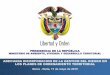 PRESIDENCIA DE LA REPÚBLICA MINISTERIO DE AMBIENTE 