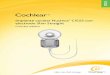 Implante coclear Nucleus CI522 con electrodo Slim Straight