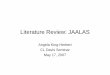 Literature Review: JAALAS - LABSG