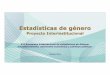 XII Encuentro Internacional de Estadísticas de Género 