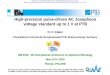 High-precision pulse-driven AC Josephson voltage standard 