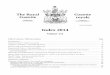 Index 2014 - Government of New Brunswick