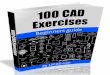 100 CAD Exercises - Learn by Practicing! - Murilo Leal
