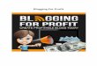 Blogging For Profit - AWS