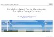 Reliability-aware energy management for hybrid storage systems