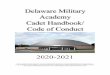 20_21 Cadet Handbook - Delaware Military Academy