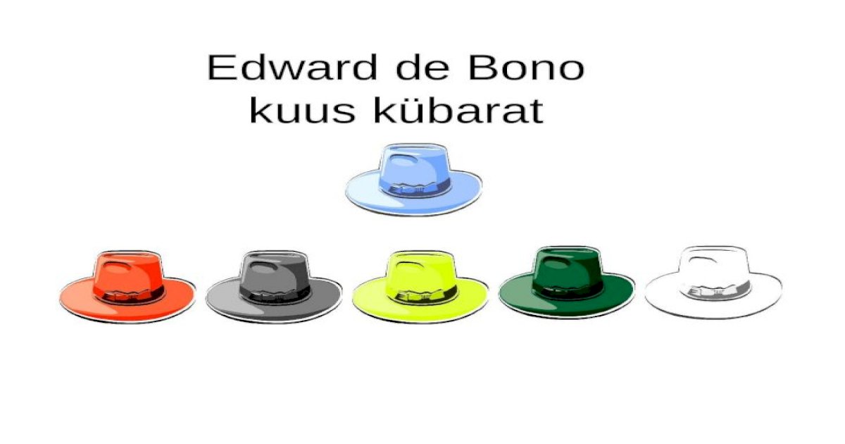 Az aktuális Kemény gyűrű Nagy mennyiség edward de bono hat kalap ppt  Elektronikus Levelek gyűjtése Bólint
