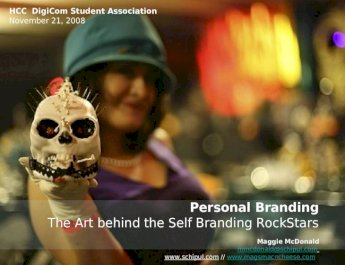 Personal Branding Presentation for HCC