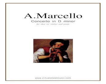 PDF) Marcello - Oboe Concerto Re Menor - DOKUMEN.TIPS