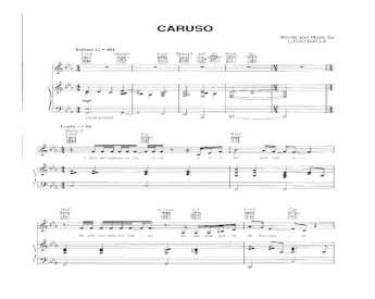 PDF) Lucio Dalla Caruso Spartito Per Pianoforte1 - DOKUMEN.TIPS