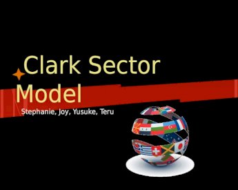 Vejhus Compulsion Ledig Clark's Sector Model