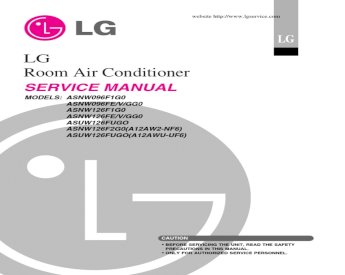 PDF) Lg air conditioner service manual - DOKUMEN.TIPS