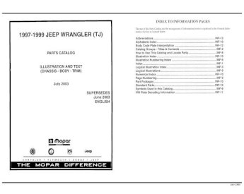 PDF) Jeep Parts List 1997 TJ 