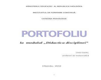 DOC) Model Foaie Titlu Portofoliu - DOKUMEN.TIPS