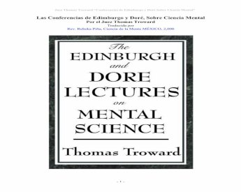 PDF) Las Conferencias de Edimburgo y Dore Sobre Ciencia Mental.pdf -  DOKUMEN.TIPS