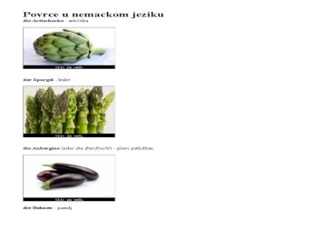 PDF) Povrce u Nemackom Jeziku - DOKUMEN.TIPS