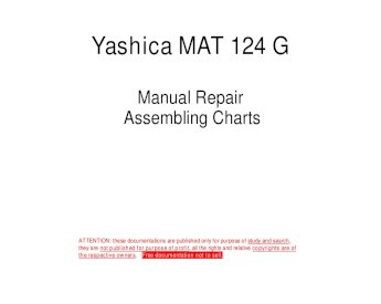 (PDF) Yashica MAT 124 G Manual Repair - DOKUMEN.TIPS